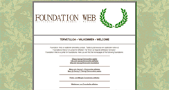 Desktop Screenshot of foundationweb.net
