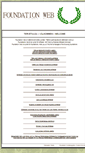 Mobile Screenshot of foundationweb.net